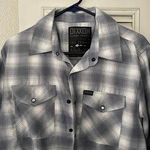 SOLD OUT DIXXON FLANNEL ‘The Summit’ snap down